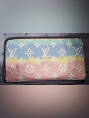 Louis Vuitton Pastel Ombre Monogram Long Wallet.
